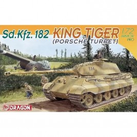 Dragon 7231 - Sd.Kfz.182 King Tiger Porsche Turret - hobby store Tank Models