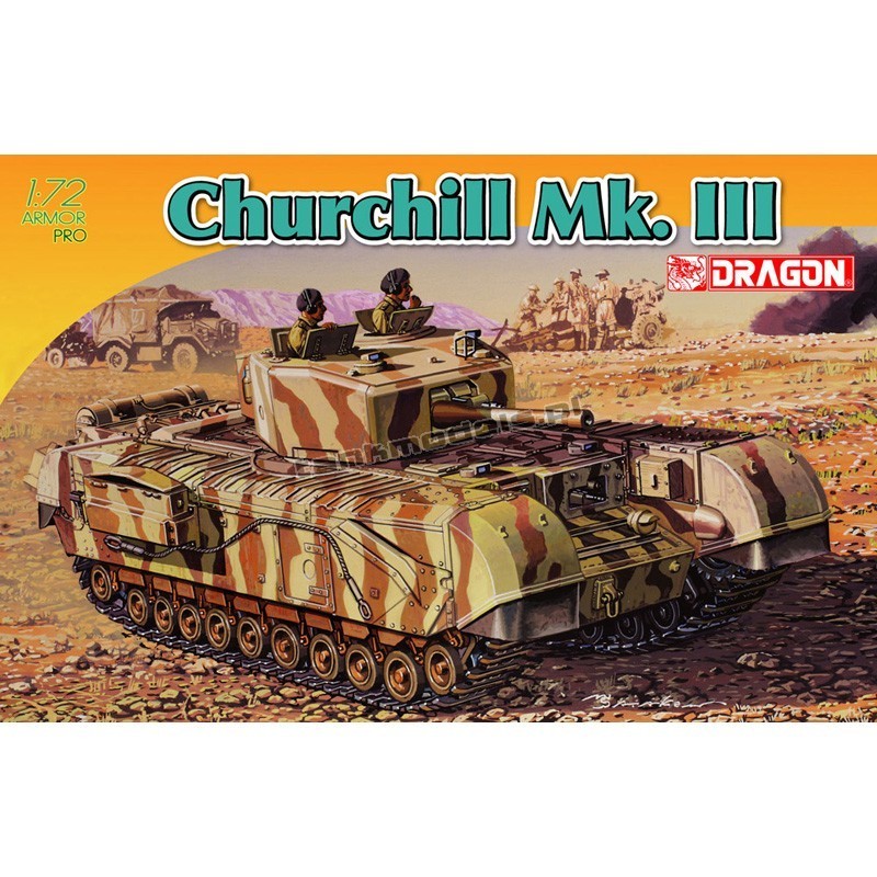 Dragon 7396 - Churchill Mk.III - hobby store Tank Models