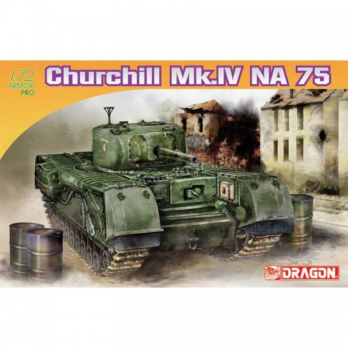 Dragon 7507 - Churchill Mk. IV NA 75 - sklep modelarski Tank Models