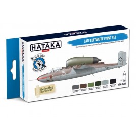 Hataka BS03 - Late Luftwaffe paint set (6x17ml) - hobby store Tank Models