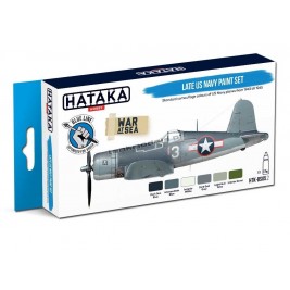 Hataka BS05.2 - Late US Navy paint set (6x17ml) - hobby store Tank Models