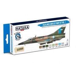 Hataka BS27 - Falklands Conflict paint set vol. 1 (8x17ml) - sklep modelarski Tank Models
