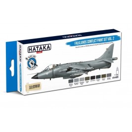 Hataka BS28 - Falklands Conflict paint set vol. 2 (8x17ml) - hobby store Tank Models