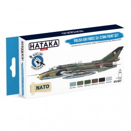 Hataka BS47 - Polish Air Force Su-22M4 paint set (6x17ml) -  - sklep modelarski Tank Models