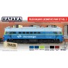 Hataka AS57 - Polish Railways locomotives paint set vol. 3 (6x17ml) - sklep modelarski Tank Models