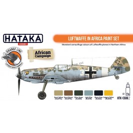 Hataka CS05.2 - Late US Navy paint set (6x17ml) - sklep modelarski Tank Models