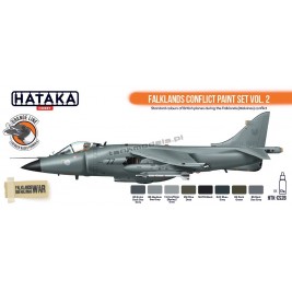 Hataka CS28 - Falklands Conflict paint set vol. 2 (8x17ml) - hobby store Tank Models