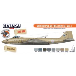 Hataka CS73 - Modern Royal Air Force paint set vol. 2 (8x17ml) - sklep modelarski Tank Models