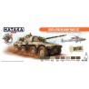 Hataka CS92 - South African Army paint set (8x17ml) - sklep modelarski Tank Models