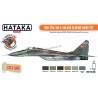 Hataka CS105 - MiG-29A/UB 4-colour scheme paint set (6x17ml) - sklep modelarski Tank Models