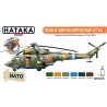 Hataka CS116 - Polish AF / Army Helicopters paint set vol. 1 (6x17ml) - sklep modelarski Tank Models