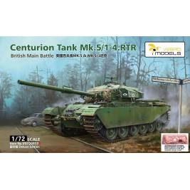 Vespid Models 720017S - Centurion Tank Mk.5/1-4.RTR British Main Battle 3D print - sklep modelarski Tank Models