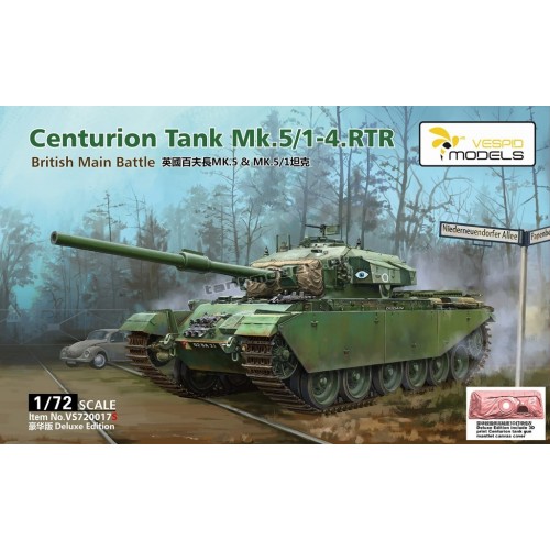 Vespid Models 720017S - Centurion Tank Mk.5/1-4.RTR British Main Battle 3D print - hobby store Tank Models