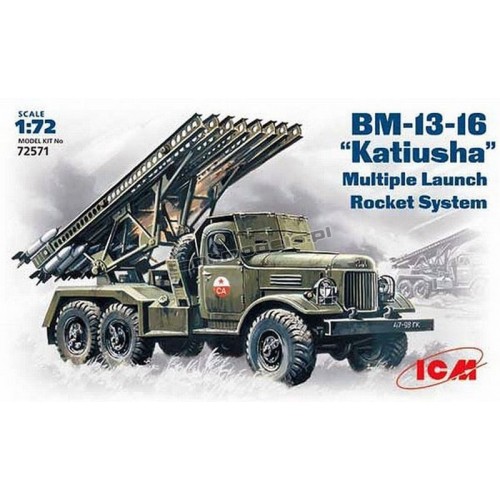 BM-13-16 “Katyusha” Multiple Launch Rocket System on ZiL-157 base