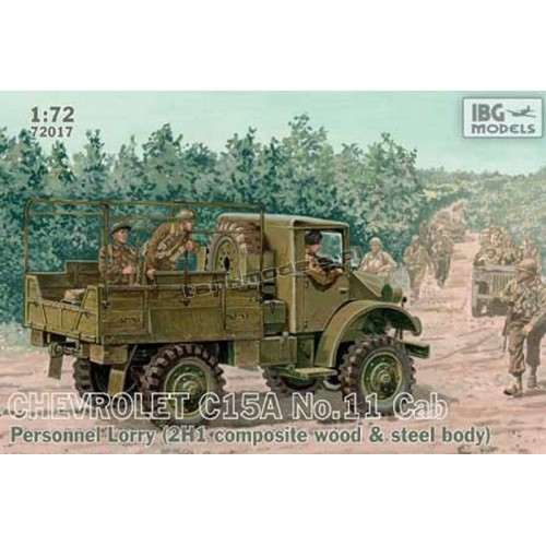 Chevrolet C.15A  No.11 Cab Personnel Lorry ( 2H1 composite wood & steel body) 