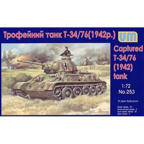 Captured T34/76 ( m. 1942)