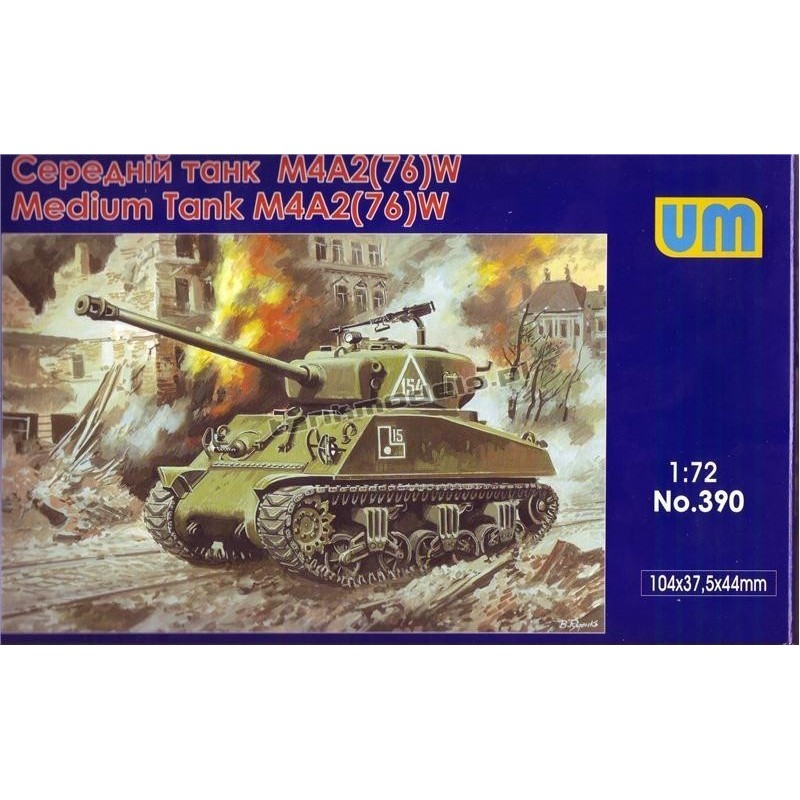 M4A2(76)W US Medium tank - UniModels 590
