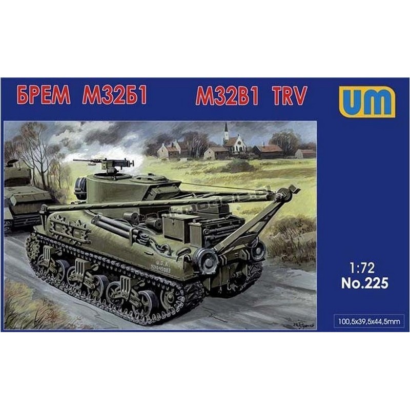 M32B1 tank recovery vehicle - Unimodels 225