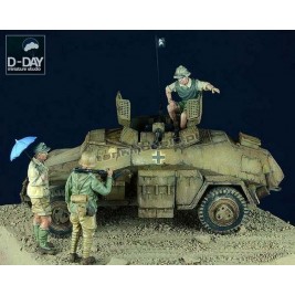 D-Day Miniature 72002 - German Afrika Korps Set. 1