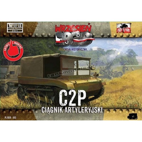 C2P Polish artillery tractor - First To Fight PL1939-03