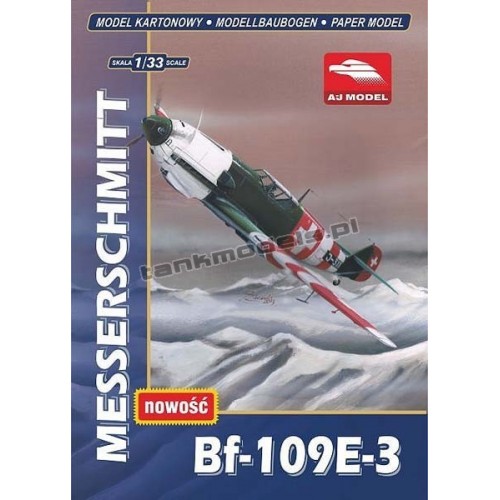 Messerschmitt BF-109E-3 - AJ Model 3303