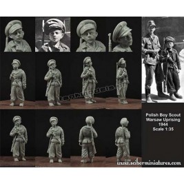 Polish Boy Scout No.2 (Warsaw Uprising 1944) - Scibor Miniatures 35011