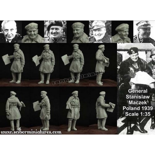 General Stanislaw Maczek (1939) - Scibor Miniatures 35008
