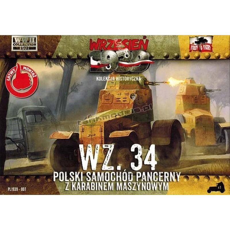 Wz. 34 armoured car - First To Fight PL1939-007