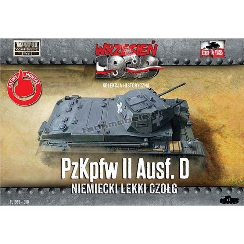 Panzer II Ausf. D - First To Fight PL1939-012